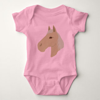 Beautiful Horse Baby Bodysuit