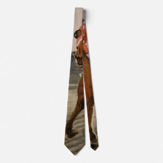 Beautiful Horse Delights Owners in Classic Race Neck Tie