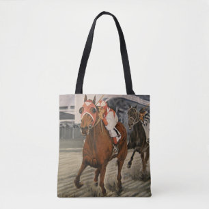 Beautiful Horse Delights Owners in Classic Race Tote Bag