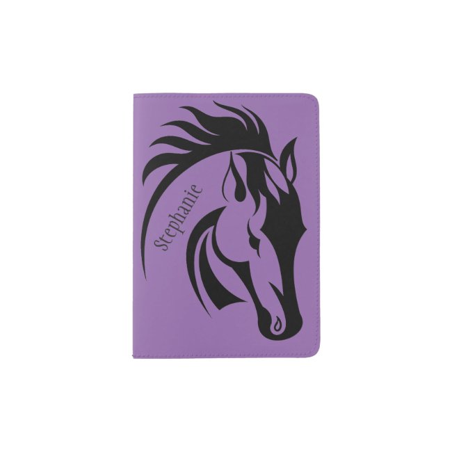 Beautiful Horse Design Passport Cover