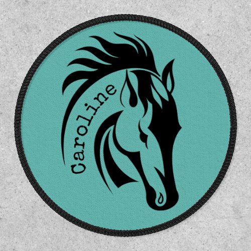 Beautiful Horse Design Patch