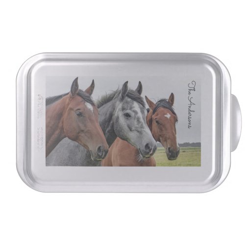 Beautiful Horse Personalized Cake Pan