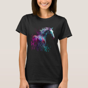Beautiful Horse  Splash Equestrian Horse Trainer 2 T-Shirt