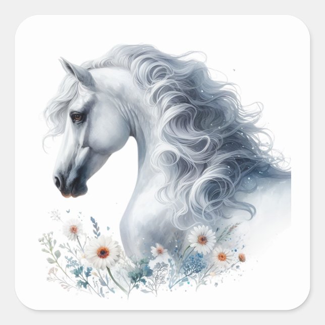 Beautiful Horse Stickers (Front)