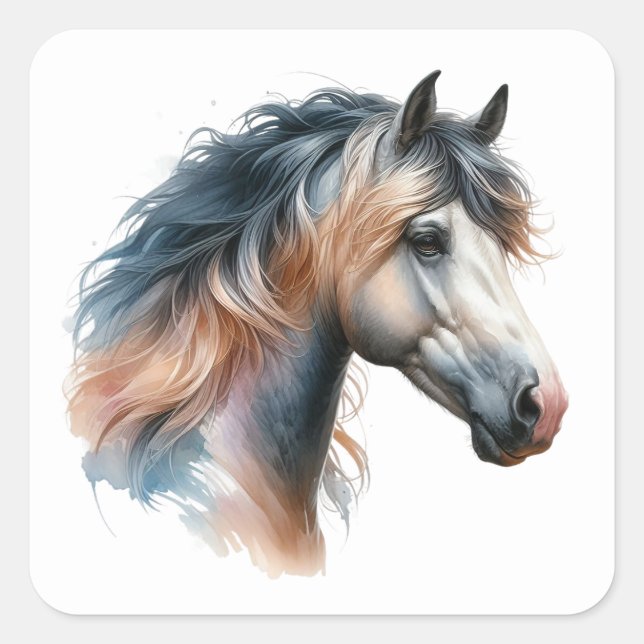 Beautiful Horse Stickers (Front)