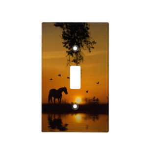 Beautiful Horse Switch Cover