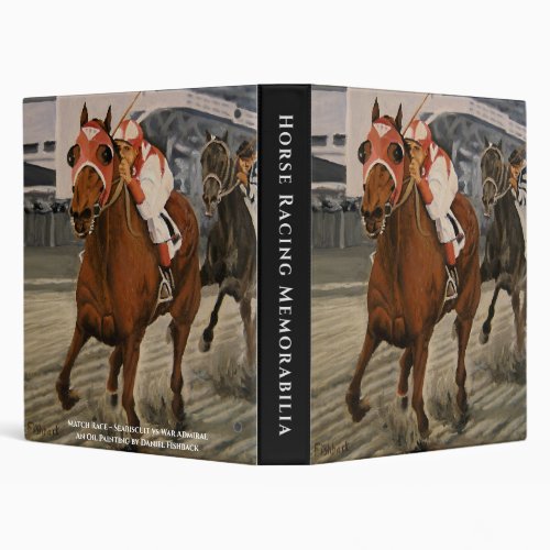 Beautiful Horse Wins Delighting Owners  3 Ring Binder