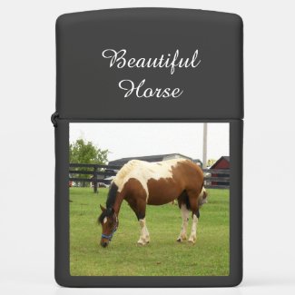 Beautiful Horse Zippo Lighter