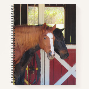 Beautiful Horses - Spiral Notebook