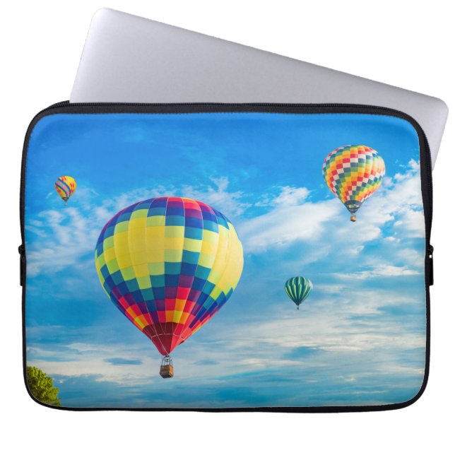 Beautiful Hot Air Balloons Laptop Sleeve (Front)