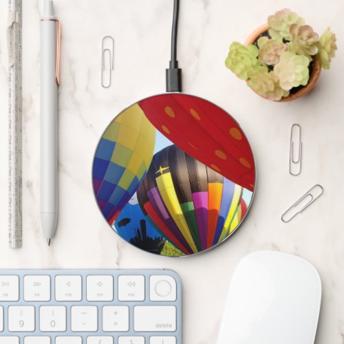 BEAUTIFUL HOT_AIR BALLOONS WIRELESS CHARGER