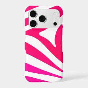 Beautiful Hot Pink Magenta Zebra Print iPhone 17 Pro Case