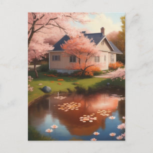 Beautiful House  Postcard