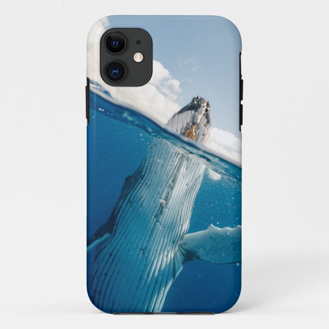 Beautiful Huge Whale Case-Mate iPhone Case (Back)