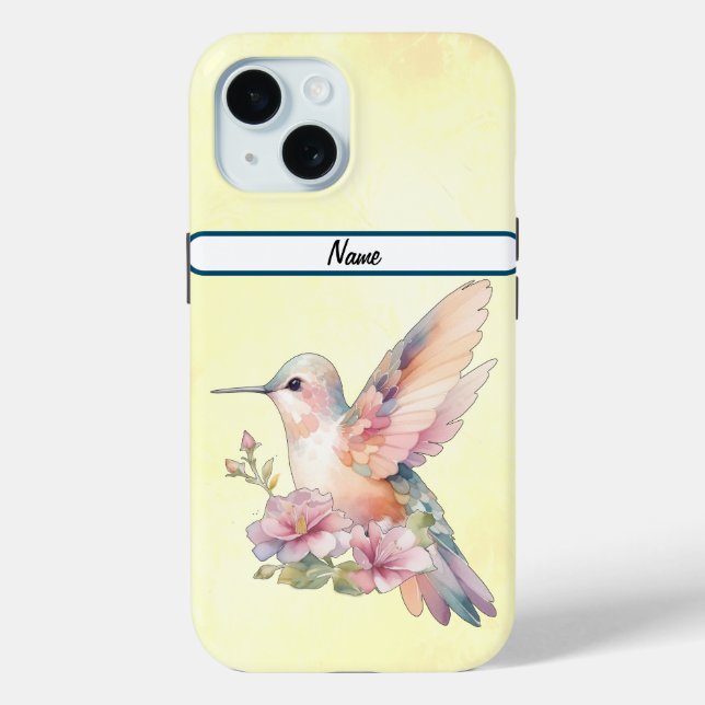 Beautiful Hummingbird Tough Case-Mate iPhone Case (Back)
