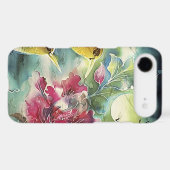 Beautiful Hummingbirds at Night Silk Art Case-Mate iPhone Case (Back (Horizontal))