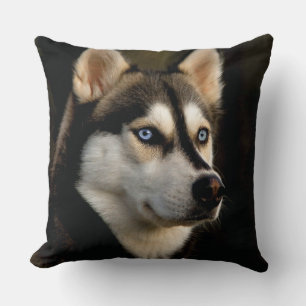 Beautiful Husky Throw Pillow