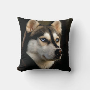 Beautiful Husky Throw Pillow
