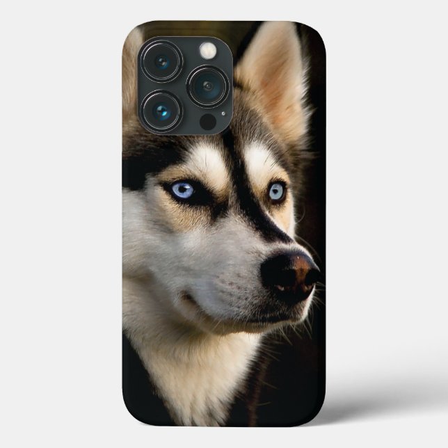 Beautiful Husky Throw Pillow Case-Mate iPhone Case (Back)