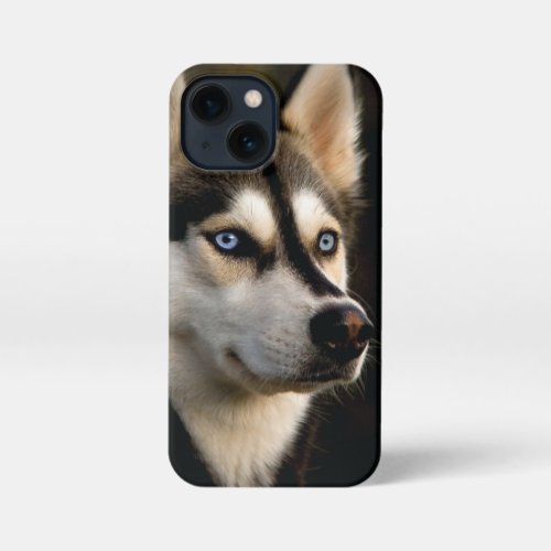 Beautiful Husky Throw Pillow iPhone 13 Mini Case