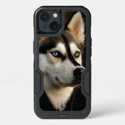 Beautiful Husky Throw Pillow iPhone 13 Case