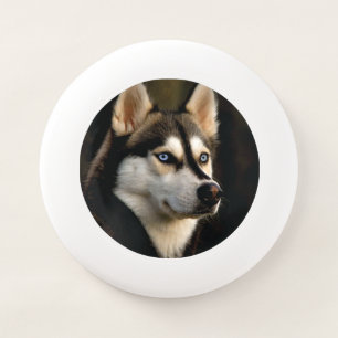 Beautiful Husky Throw Pillow Wham-O Frisbee