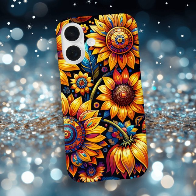 Beautiful Hyperrealistic Sunflower Art   Case-Mate iPhone Case (Creator Uploaded)