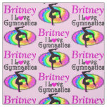 BEAUTIFUL I LOVE GYMNASTICS FABRIC
