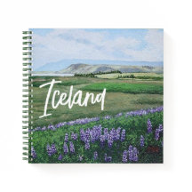 Beautiful Iceland landscape oil painting fine art