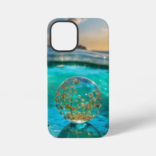 Beautiful imaginary water ball theme on phonecover iPhone 12 mini case