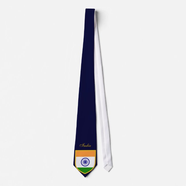 Beautiful India Flag Tie (Front)
