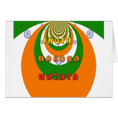 Beautiful India National Flag Colors Hakuna Matata (Front Horizontal)