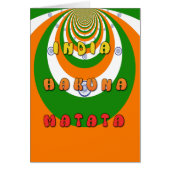 Beautiful India National Flag Colors Hakuna Matata (Front)
