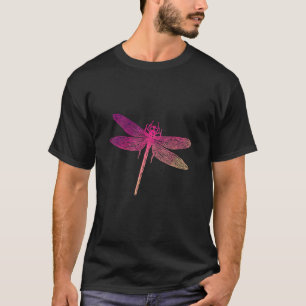Beautiful Insect Colorful Dragonfly T-Shirt