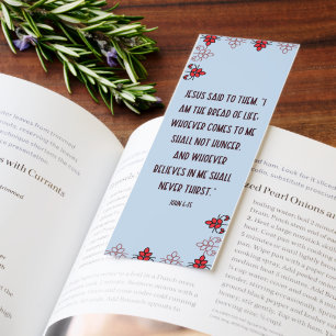 Beautiful Inspiring Faith Bible Verse Bookmarks