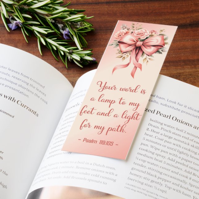Beautiful Inspiring Psalm Bible Verse Bookmarks (Book)