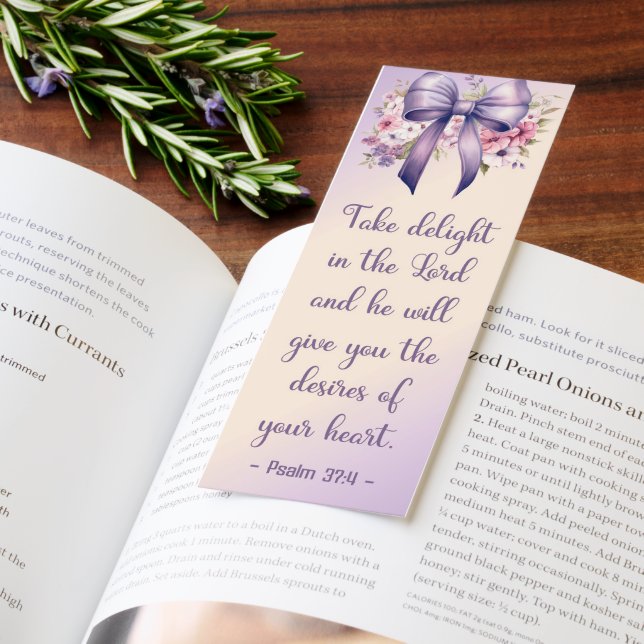 Beautiful Inspiring Psalm Bible Verse Bookmarks (Book)