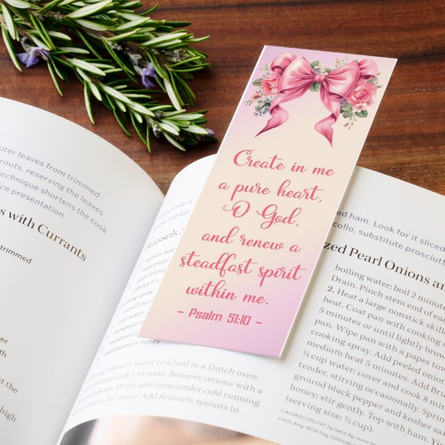 Beautiful Inspiring Psalm Bible Verse Bookmarks (Book)