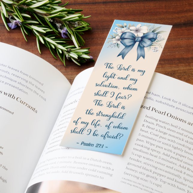 Beautiful Inspiring Psalm Bible Verse Bookmarks (Book)