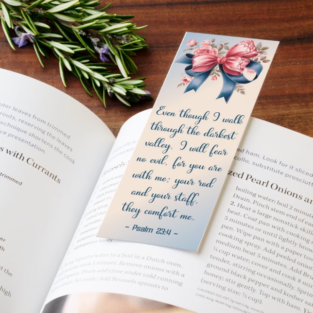 Beautiful Inspiring Psalm Bible Verse Bookmarks (Book)
