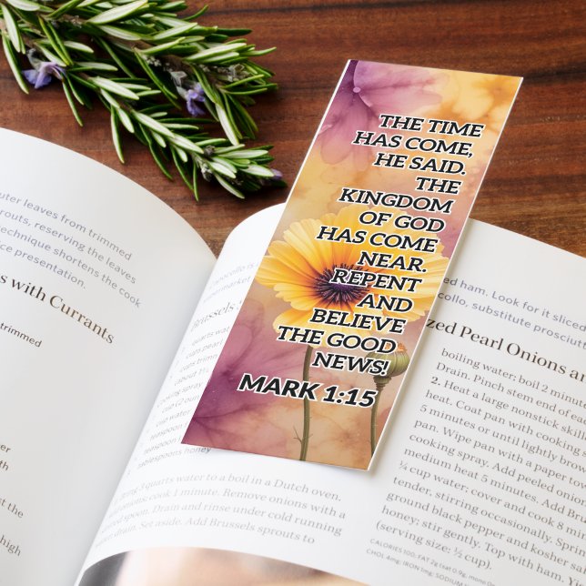 Beautiful Inspiring Repentance Bible Verse Bookmarks (Book)