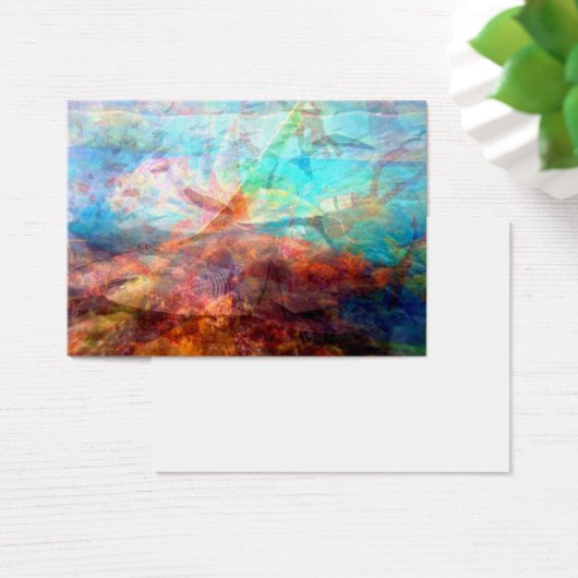 Beautiful Inspiring Underwater Scene Art (Desk)