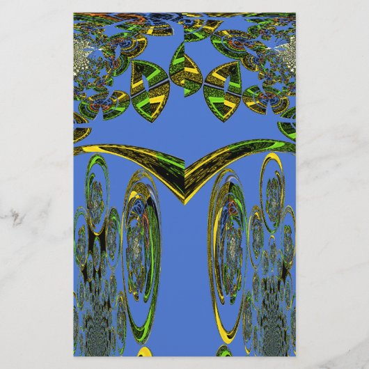 Beautiful Iridescent bluebirds design (Front)