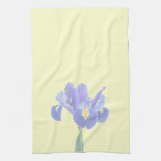 Beautiful Iris Tea Towel