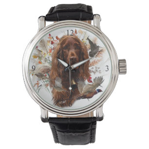 Beautiful Irish Red Setter Watch