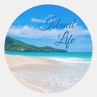 Beautiful Island Life Stickers