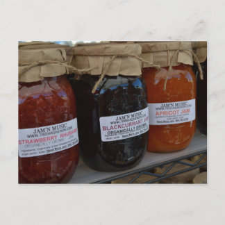 Beautiful Jam Jars Postcard
