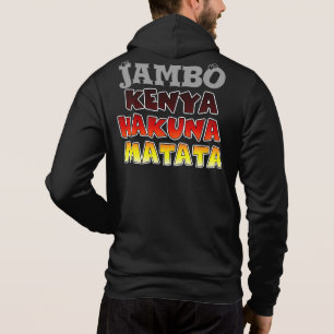 Beautiful Jambo Kenya Hakuna Matata Lovely Art  Hoodie