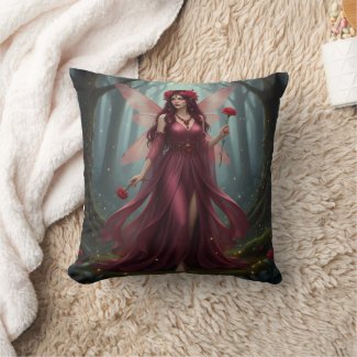 Beautiful January Garnet Fairy
