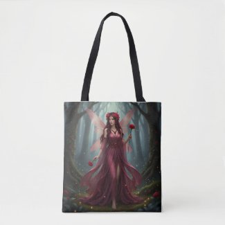 Beautiful January Garnet Fairy